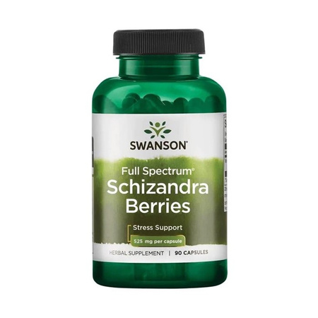 Swanson Schizandra (Cytryniec Chiński) 525 mg - 90 kapsułek