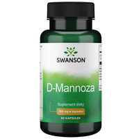 Swanson D-mannose 700 mg 60 kapsułek