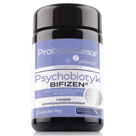 Psychobiotyk Probiobalance BIFIZEN 6,5 mld - 30 kapsułek Aliness