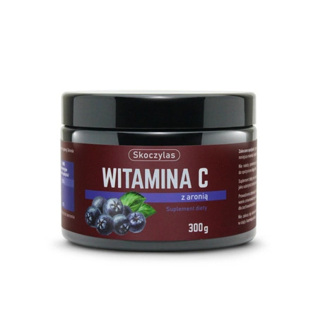 Witamina C z Aronią w proszku 300 g Skoczylas 