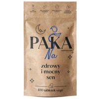 Melatonina i Ashwagandha Na Zdrowy i Mocny Sen (100 tabl) Paka Natury