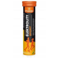 Protego Elektrolity SPORT o smaku malina-winogrono - 20 tabletek musujących