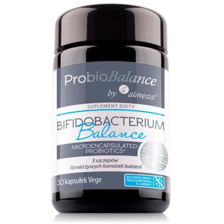 ProbioBalance Bifidobacterium Balance 10 mld - 30 kapsułek Aliness