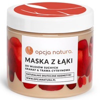 Opcja natura Maska do włosów suchych Granat & Trawa cytrynowa - 200 ml