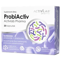 Activlab Pharma ProbiActiv Synbiotyk (Probiotyk + Prebiotyk) - 20 kapsułek