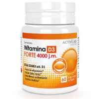 Activlab Pharma Witamina D3 Forte 4000 j.m. 60 kapsułek miękkich