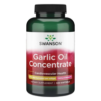 Swanson Olej z Czosnku (Garlic Oil) 1500 mg - 500 kapsułek