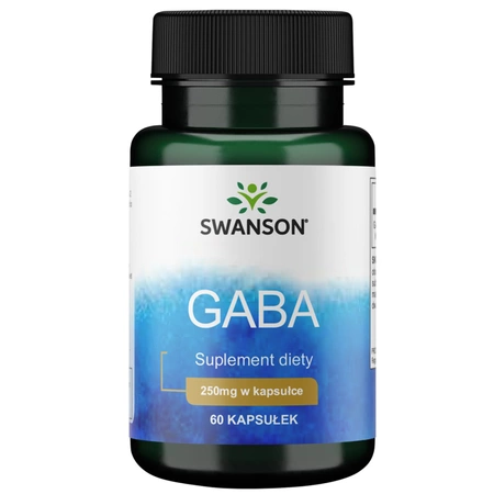 Swanson GABA 250 mg 60 kapsułek