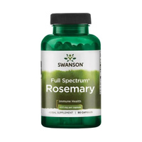 Swanson Rozmaryn Lekarski (Rosemary) 400 mg - 90 kapsułek