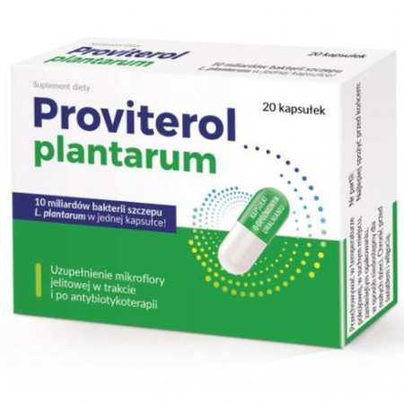 Protego Plantarum Lactobacillus plantarum 10 mld - 20 kapsułek
