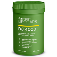 LIPOCAPS Witamina D3 4000 IU Liposomalna 60 kapsułek Formeds