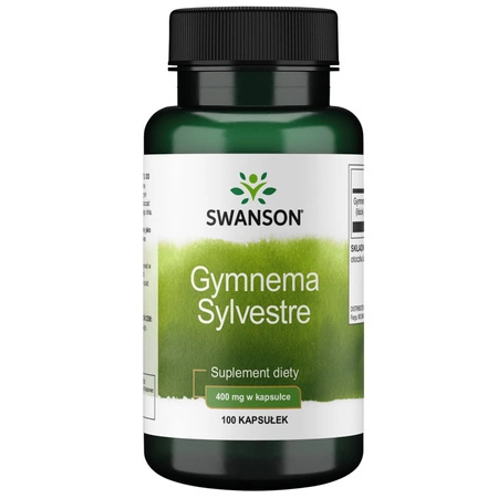 Swanson Gymnema Sylvestre 400 mg 100 kapsułek