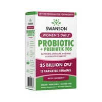 Swanson Probiotyk + Prebiotyk FOS i Żurawina - 60 kapsułek