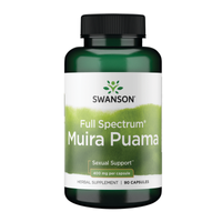 Swanson Muira Puama 400 mg - 90 kapsułek
