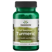 Swanson Turmeric 720 mg Kurkuma - 30 kapsułek