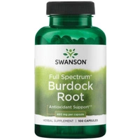 Swanson Łopian (Burdock Root) 460 mg - 100 kapsułek