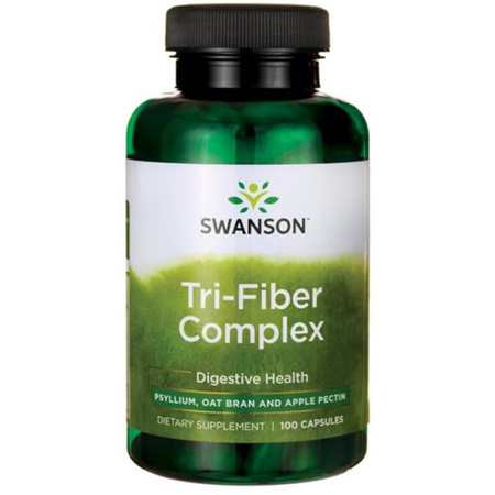 Swanson Tri-Fiber Complex Naturalny błonnik - 100 kapsułek