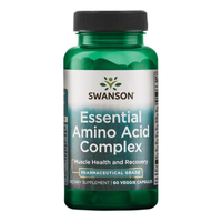 Swanson Kompleks 9 Aminokwasów AjiPure - 60 kapsułek