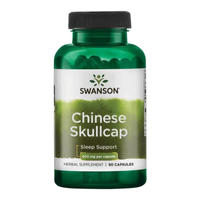 Swanson Tarczyca Bajkalska (Chinese Skullcap) 400 mg - 90 kapsułek