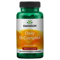 Witamina B Complex Witaminy z grupy B (100 kaps) Swanson