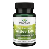 Swanson Natka Pietruszki (Parsley Leaf) 400 mg - 60 kapsułek