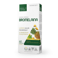 Medica Herbs Bromelaina 270 mg - 60 kapsułek