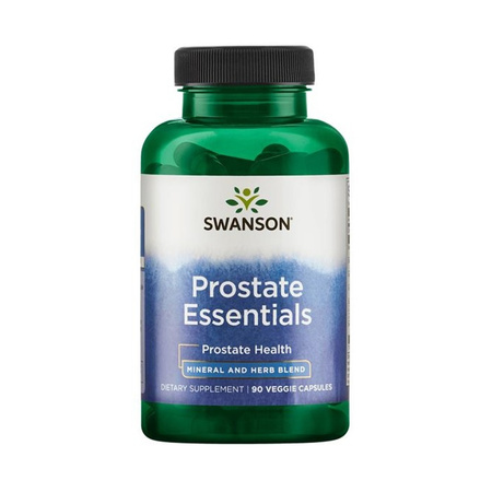 Swanson Prostate Essentials, Palma Sabałowa, Pokrzywa i Cynk - 90 kapsułek