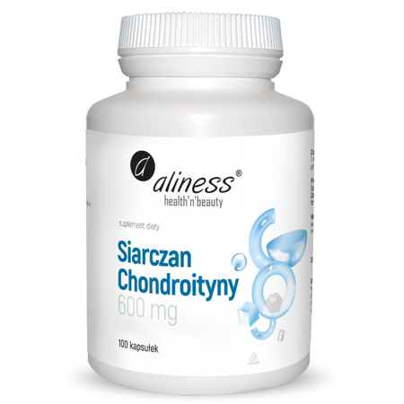Aliness Chondroityna Siarczan 600 mg Zdrowe i mocne stawy (100 kaps) 