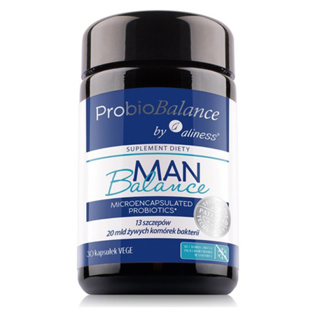 Aliness ProbioBalance MAN Balance 20 mld (Probiotyk) 30 kapsułek