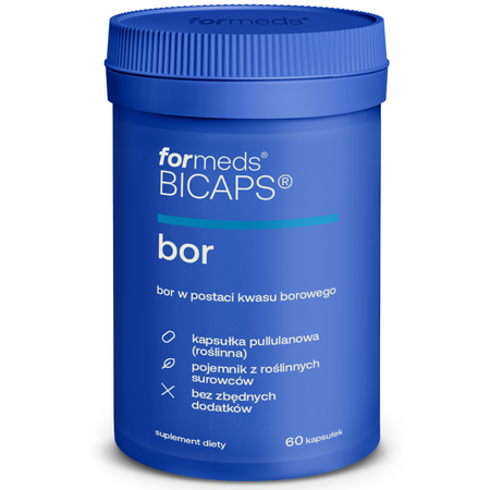 BICAPS Bor 3 mg Kwas borowy (60 kaps) ForMeds