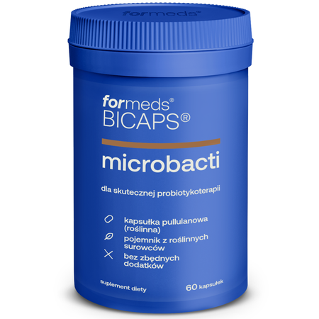 BICAPS MicroBACTI Probiotyk 8 mld szczepów (60 kaps) ForMeds