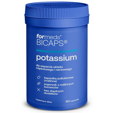 BICAPS Potassium Cytrynian potasu (60 kaps) ForMeds