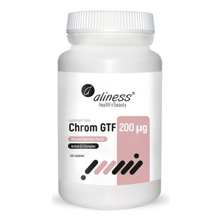 Chrom GTF 200 mcg (100 tabletek) Aliness
