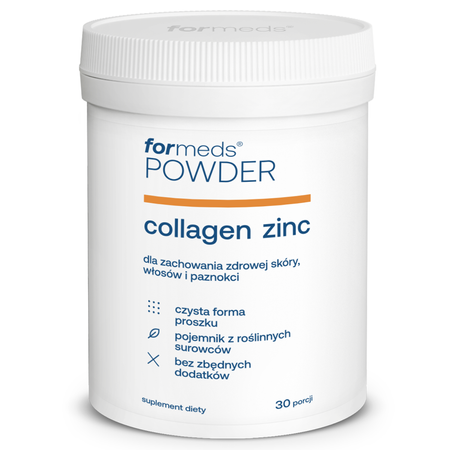 F-COLLAGEN ZINC Kolagen + Cynk w proszku (30 porcji) ForMeds