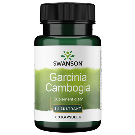 Garcinia Cambogia Extract 5:1 80 mg (60 kaps) Swanson