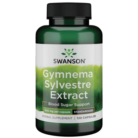 Gymnema Sylvestre Extract 300 mg 120 kapsułek Swanson