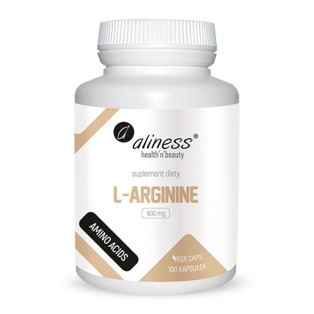 L-Arginine (L-Arginina) 800 mg (100 kaps) Aliness