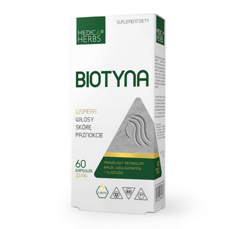 Medica Herbs Biotyna 2,5 mg - 60 kapsułek