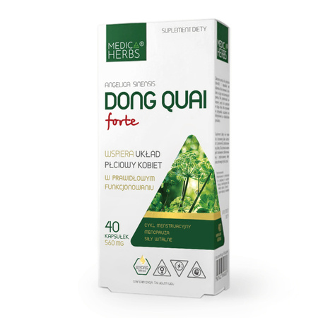 Medica Herbs Dong Quai FORTE 560 mg - 40 kapsułek