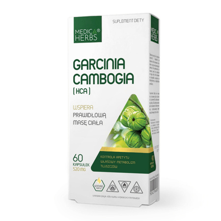 Medica Herbs Garcinia Cambogia HCA 520 mg - 60 kapsułek