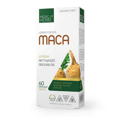 Medica Herbs Maca 620 mg 60 kapsułek