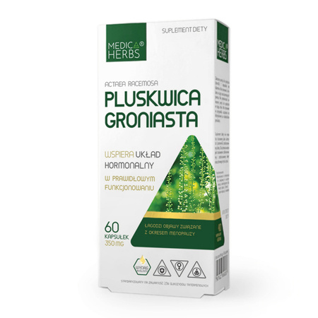 Medica Herbs Pluskwica groniasta 350 mg - 60 kapsułek