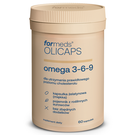 OLICAPS Omega 3-6-9 Kwasy ALA LA (60 kaps) ForMeds