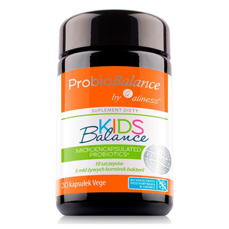 ProbioBalance KIDS Balance (Probiotyk dla Dzieci) 30 kapsułek Aliness