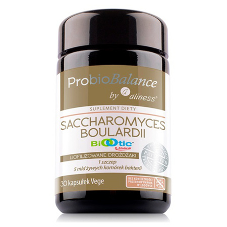 Probiobalance SACCHAROMYCES BOULARDII 5 mld (30 kaps) Aliness