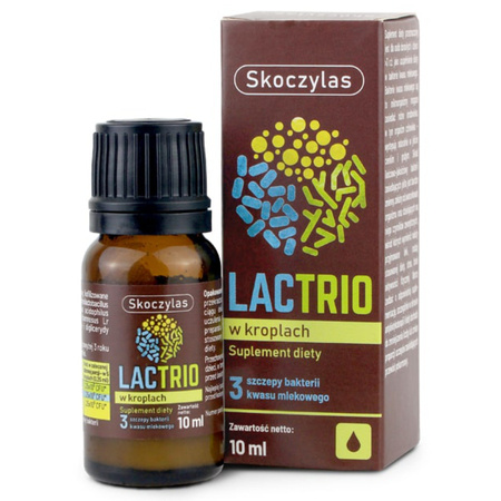 Skoczylas Probiotyk Lactrio w Kroplach 10 ml