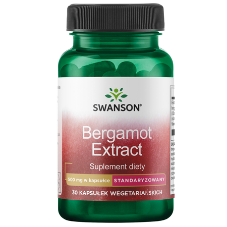 Swanson Bergamot Extract 500 mg 30 kapsułek 