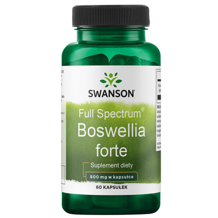 Swanson Boswellia Forte (Kadzidłowiec) 800 mg 60 kapsułek