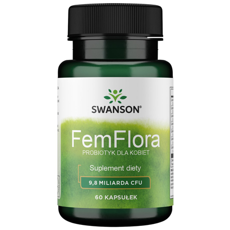 Swanson FemFlora Probiotyk dla Kobiet 60 kapsułek