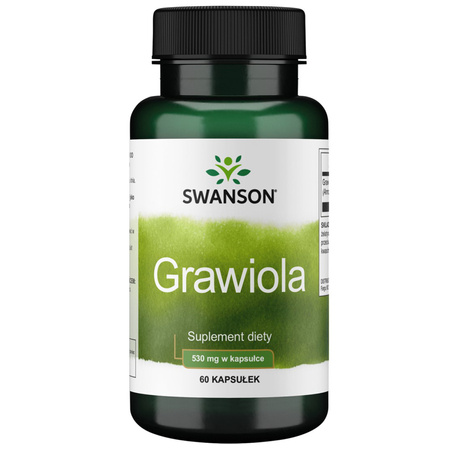 Swanson Grawiola 540 mg 60 kapsułek